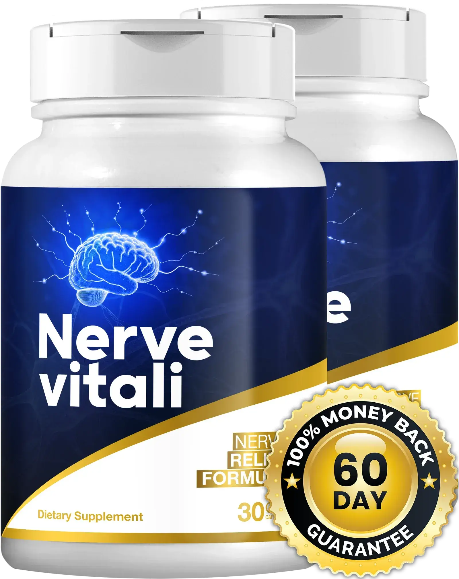 NerveVitali 2 Bottle 60 Day Supply